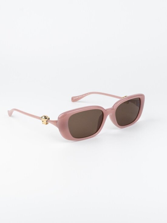 Versace Women Sunglasses Opal Pink Brown Rectangle VE4504D 553573 NEW AUTHENTIC main image 7